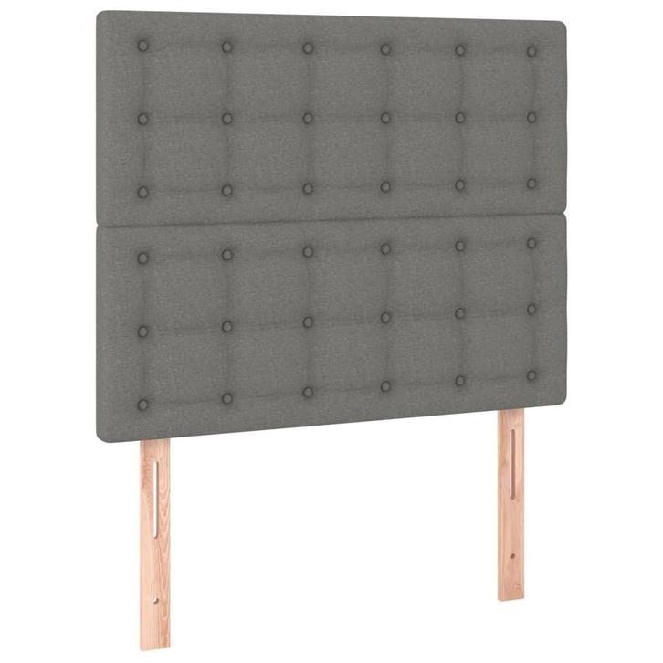 Hoofdborden 80cm stof donkergrijs | retourdeal 40%, Huis en Inrichting, Slaapkamer | Matrassen en Bedbodems, 80 cm, Nieuw, Ophalen of Verzenden