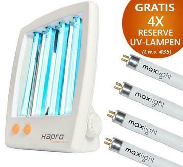 Gezichtsbruiner; Hapro SummerGlow HB175. Gratis 4x Uv-lampen beschikbaar voor biedingen