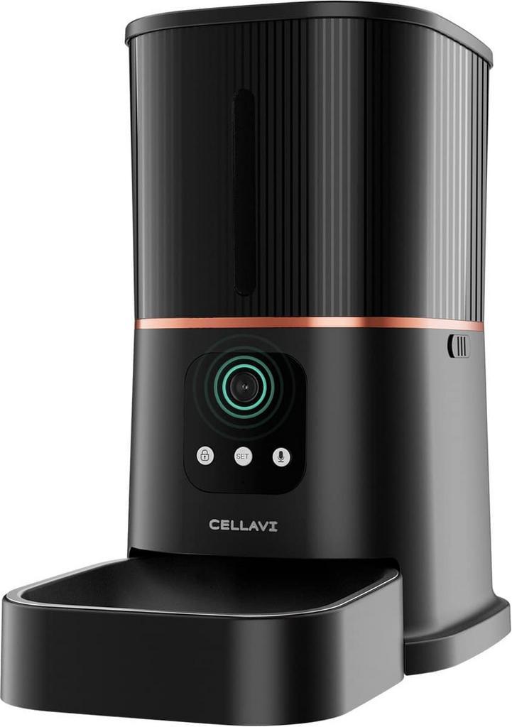 Cellavi Automatische Voerbak Kat en Hond - Voerautomaat, Tuin en Terras, Vogelhuisjes en Vogelbaden, Nieuw, Ophalen of Verzenden