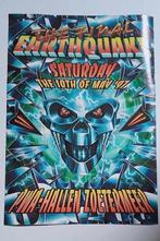 Earthquake the final flyer PWA HALLEN ZOETERMEER, Verzamelen, Verzenden, Gebruikt