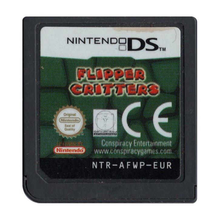 DS Flipper Critters, Spelcomputers en Games, Games | Nintendo DS, Zo goed als nieuw, Verzenden