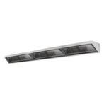 GGM Gastro | Wandafzuigkap - 4600mm - met filter & lamp |, Wandschouwkap, Verzenden, Inbouw, Motor