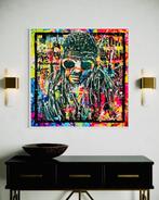 Mikko - Kurt Cobain Type Background on Frame - XL (No