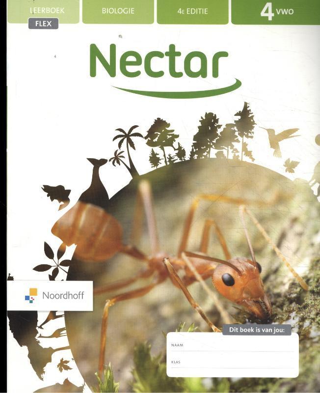 Nectar 4 vwo flex biologie leerboek 9789001735982, Boeken, Studieboeken en Cursussen, Zo goed als nieuw, Verzenden
