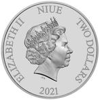 Niue. 2021 1 oz $2 NZD Niue Silver The Black Pearl Pirates