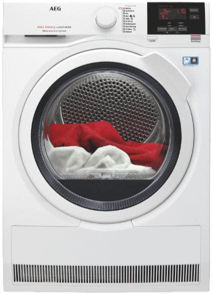 Aeg T8db84gw Warmtepompdroger 8kg, Witgoed en Apparatuur, Wasdrogers, Zo goed als nieuw, Voorlader, 85 tot 90 cm, Ophalen of Verzenden