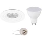 Voordeelset LED Spot Set - Pragmi Rodos Pro - GU10 Fitting -, Huis en Inrichting, Lampen | Spots, Metaal of Aluminium, Nieuw, Ophalen of Verzenden