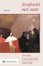 Strafrecht met mate | 9789013151268, Boeken, Verzenden, Nieuw