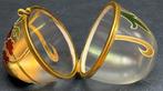 Vaas - Glas - Glazen ei Art Deco