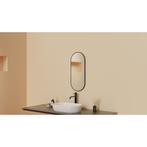 Wiesbaden Renk Spiegel met Lijst - Ovaal - 30x70cm -, Huis en Inrichting, Woonaccessoires | Spiegels, Ophalen of Verzenden, Nieuw