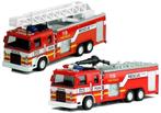 Brandweerwagen speelgoed auto - met ladder & spuitkanon -..., Ophalen of Verzenden, Nieuw