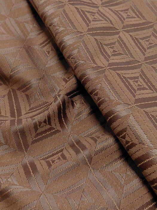 Geometrie di Stile color Fango by Mario Cavelli : Un Tessuto, Antiek en Kunst, Antiek | Kleden en Textiel