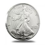 American Eagle 1 oz 1990 (5.840.110 oplage), Postzegels en Munten, Munten | Amerika, Verzenden, Midden-Amerika, Losse munt, Zilver