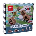 APLI - Race spel met houten autootjes, Nieuw