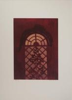 Max Ernst (1891-1976) - Composition rouge à la fenêtre