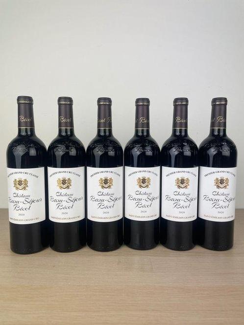 2020 Château Beau-Séjour Bécot - Bordeaux, Saint-Émilion, Verzamelen, Wijnen