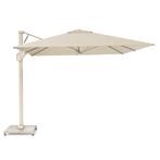 Beaufort premium zweefparasol 320x320 cm sandstone mast, Ophalen of Verzenden, Nieuw