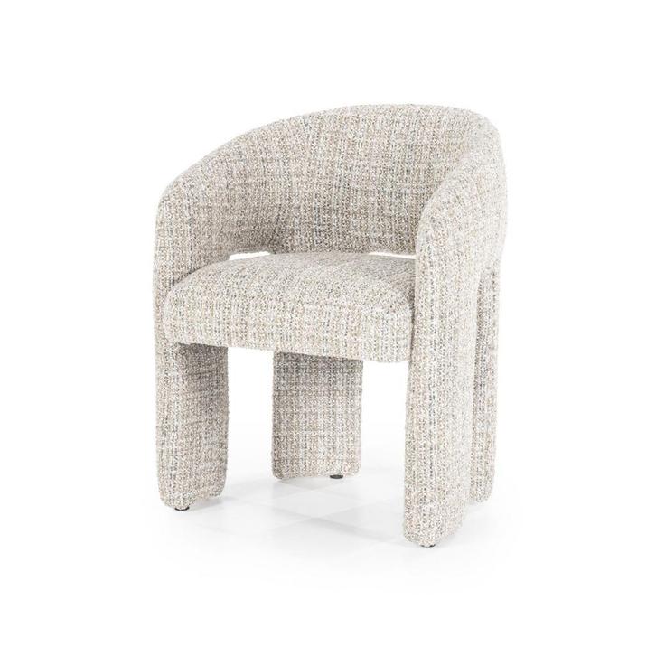 Stoel Eleonora HAMILTON Taupe *NIEUW* Eetkamerstoel, Huis en Inrichting, Stoelen, Vijf, Zes of meer stoelen, Overige kleuren, Nieuw