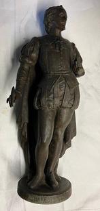 Figuur - Shakespeare - Spelter gebronsd metaal, Antiek en Kunst, Antiek | Keramiek en Aardewerk