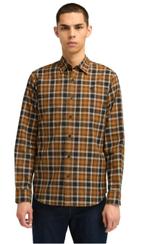 2dekans | Timberland Bruin Katoenen Shirt met Lange Mouwen –, Ophalen of Verzenden, Zo goed als nieuw, Bruin, Timberland