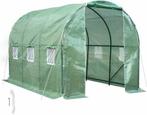 2dekans | tectake® - Tunnelkas - Broeikas - 343x200x200cm -, Tuin en Terras, Kweekspullen, Ophalen of Verzenden, Zo goed als nieuw
