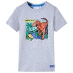 vidaXL Kindershirt 104 grijs, Verzenden, Nieuw