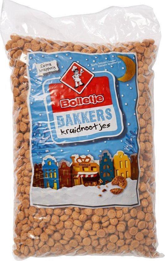 Bolletje Bakkers Kruidnootjes - 1 x 5 kg, Diversen, Sinterklaas, Nieuw, Verzenden