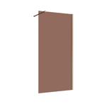 Inloopdouche 100x200 8mm Nano glas Copper serie Silvio, Verzenden, Nieuw