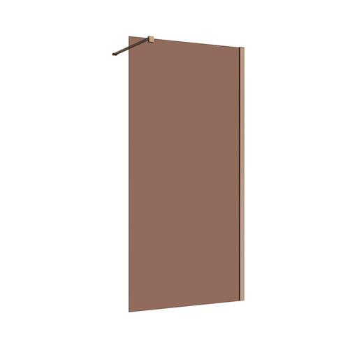 Inloopdouche 100x200 8mm Nano glas Copper serie Silvio, Doe-het-zelf en Verbouw, Sanitair, Verzenden