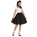 Rock N Roll 50S Verkleedset Zwart 2 delig, Kleding | Dames, Verzenden, Nieuw