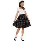 Rock N Roll 50S Verkleedset Zwart 2 delig, Kleding | Dames, Nieuw, Verzenden