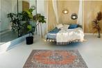 Oranje vintage - Vloerkleed - 222 cm - 116 cm - Met, Huis en Inrichting, Stoffering | Tapijten en Kleden, Nieuw