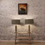 Ben Demmers Design tafellamp 429 Refurbished, Ophalen, Overige materialen, 50 tot 75 cm, Klassiek