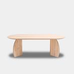 Tafel Plat Ovaal Eikenhout  Set Driehoek  140x90, Huis en Inrichting, Nieuw