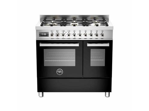 BERTAZZONI PRO906MFEDNET Fornuis 90 cm4666.50, Witgoed en Apparatuur, Fornuizen, Vrijstaand, Nieuw, Energieklasse A of zuiniger