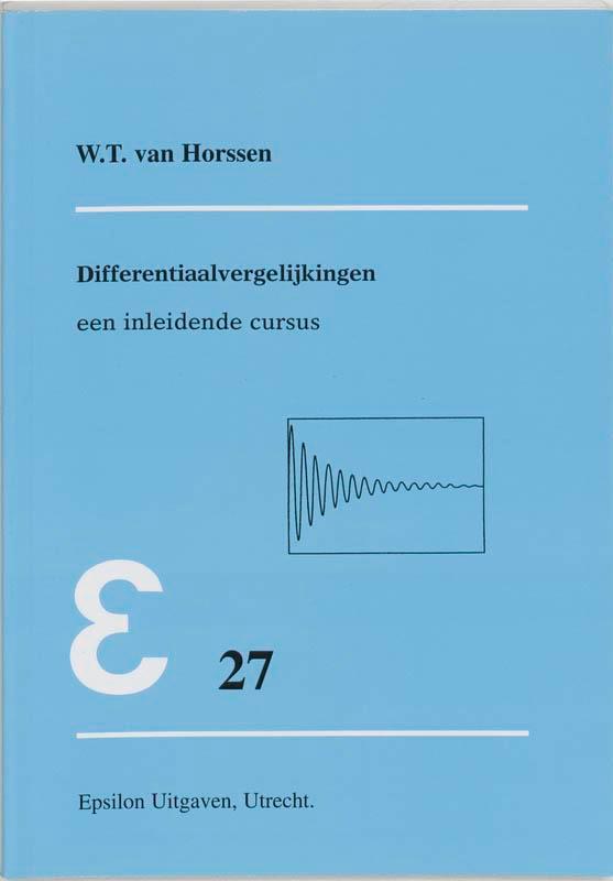 Differentiaalvergelijkingen / Epsilon uitgaven / 27, Boeken, Wetenschap, Gelezen, Verzenden