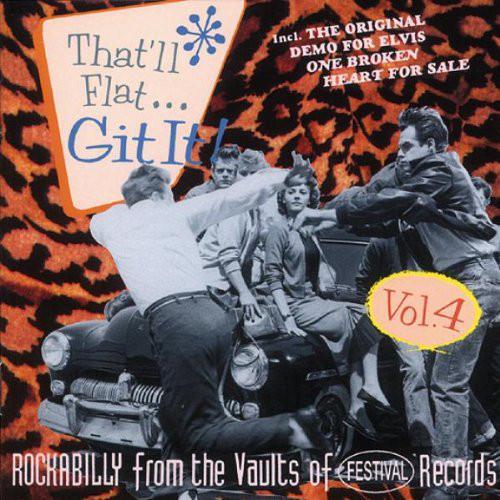 cd - Various - Thatll Flat ... Git It! Vol. 4: Rockabill..., Cd's en Dvd's, Cd's | Overige Cd's, Zo goed als nieuw, Verzenden