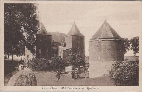GORINCHEM - Slot Loevestein met Kruittoren, Verzamelen, Ansichtkaarten | Nederland, Verzenden