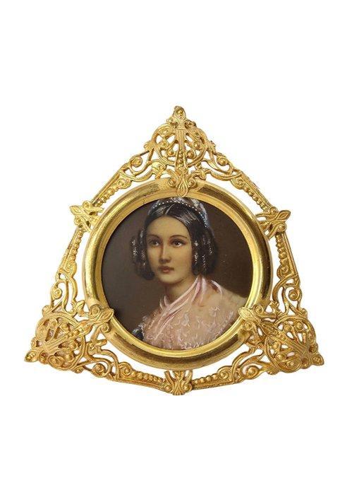 Europese school (XIX) - Ritratto di Nobildonna, Antiek en Kunst, Kunst | Schilderijen | Klassiek