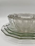 Val Saint Lambert, Luxval - Set kommen (10) - Éclat -, Antiek en Kunst