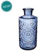 Gekleurd glazen fles berlin dark blue  / stuk grotere ook, Hobby en Vrije tijd, Ophalen of Verzenden, Nieuw