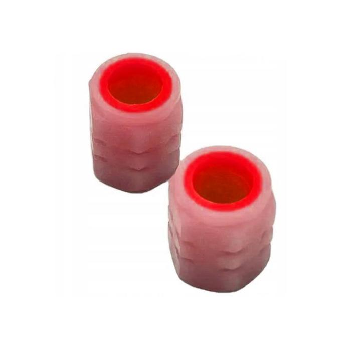 Ventieldopjes - Glow in the dark - Rood, Auto diversen, Auto-accessoires, Nieuw, Ophalen of Verzenden