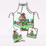 Driedelige keukenset Holland Molen en Koetjes - 8548, Ophalen of Verzenden, Nieuw