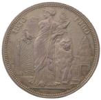 België. Leopold II (1865-1909). 5 Francs 1880 Zilver module