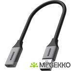 Sitecom USB-A to USB-C adapter with cable, Verzenden, Nieuw