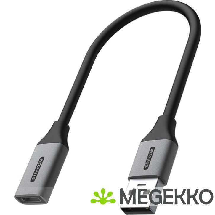 Sitecom USB-A to USB-C adapter with cable, Computers en Software, Overige Computers en Software, Nieuw, Verzenden