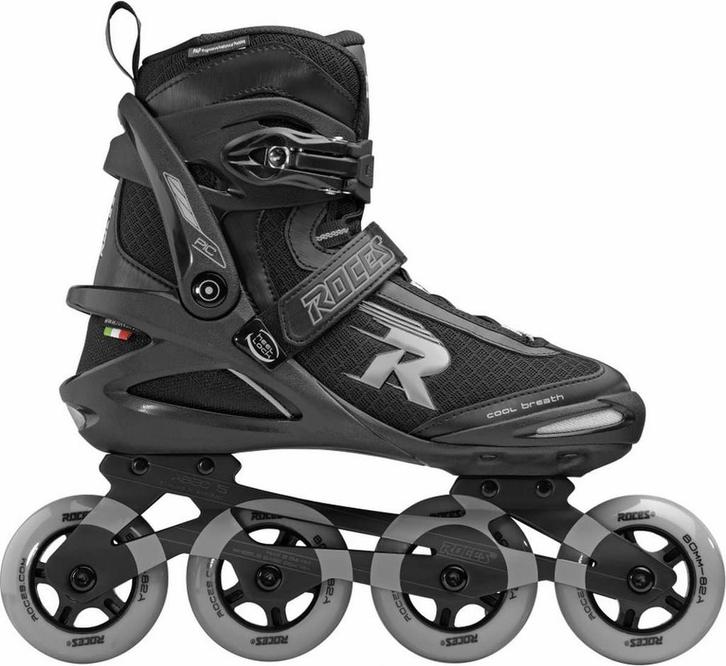 Roces PIC TIF 80 skates maat 39 - Skeelers - Zwart Grijs, Sport en Fitness, Skeelers, Zo goed als nieuw, Roces, Ophalen of Verzenden