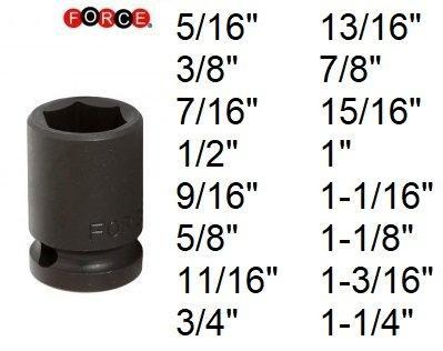 Kracht doppen 1/2 (6-kant) inch, Auto diversen, Autogereedschap, Verzenden
