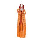 Halloween Hangdecoratie Clown Met Licht En Geluid 1,7m, Verzenden, Nieuw