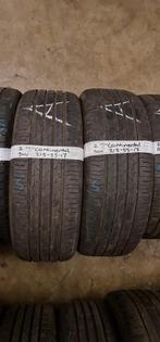 2x 215-55-17 Continental Zomer 5.5mm €40 Per Band 215 55 17, Auto-onderdelen, Banden en Velgen, Ophalen, 17 inch, Band(en), Personenwagen